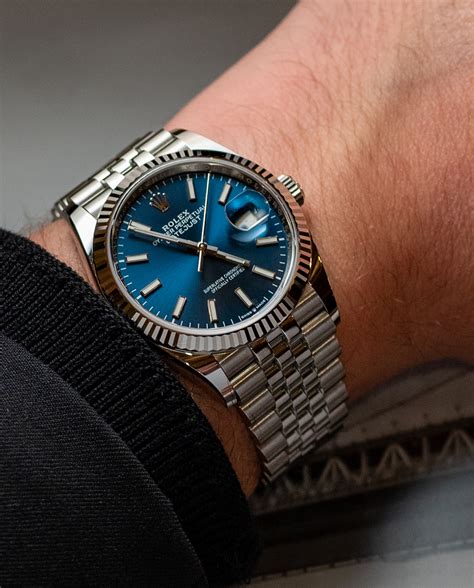 rolex 36 mm on wrist|Rolex datejust 36 mm.